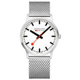 Mondaine Simply Elegant 41mm Stainless Steel Watch