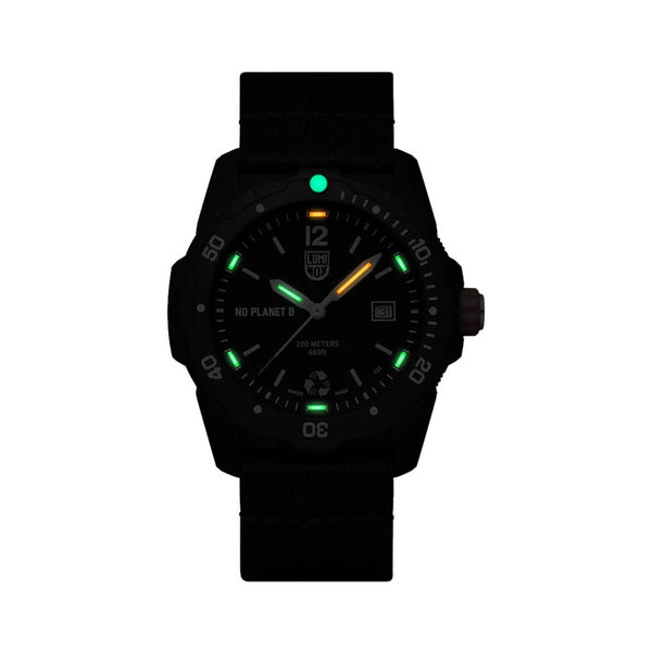 Luminox Time date 42MM watch | Bear Grylls Survival ECO ‘NO PLANET B’