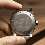 BOLDR Venture Titanium Automatic Watch | Un-Dark