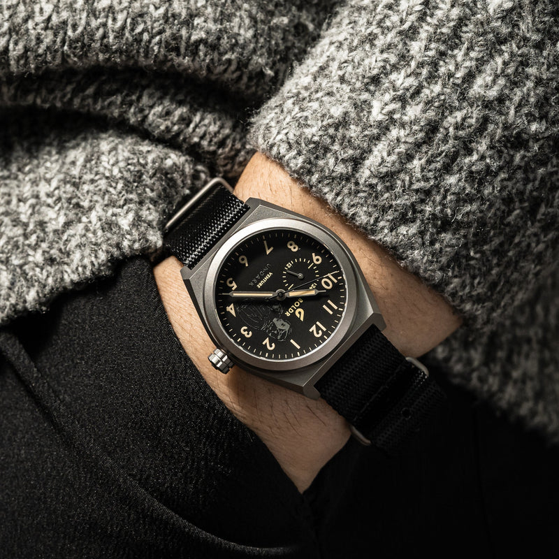 BOLDR Venture Titanium Automatic Watch | Un-Dark