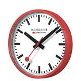 Mondaine Wall Clock | Red Frame