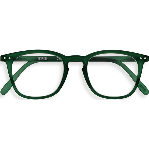 Izipizi Reading Glasses E-Frame | Green Crystal Soft