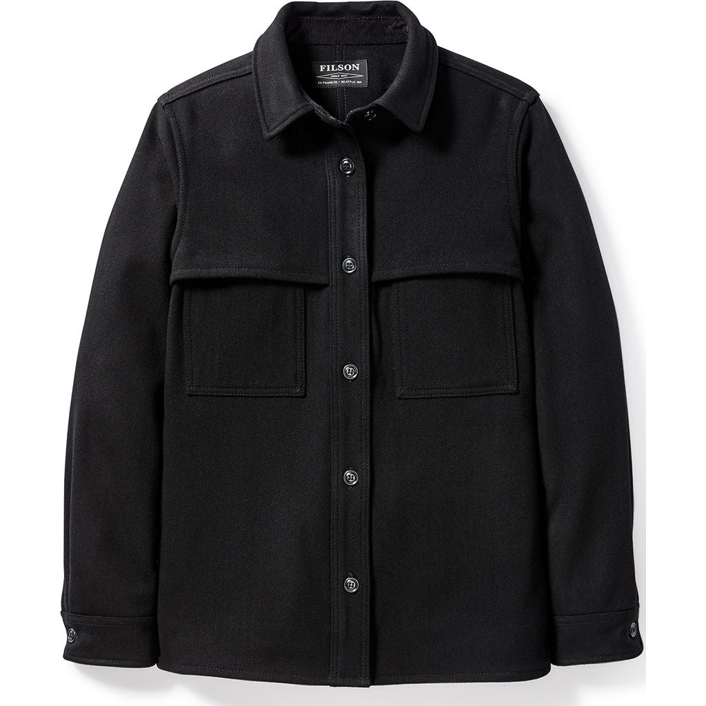 Filson Women's Wool Jac-Shirt | Black – Sportique