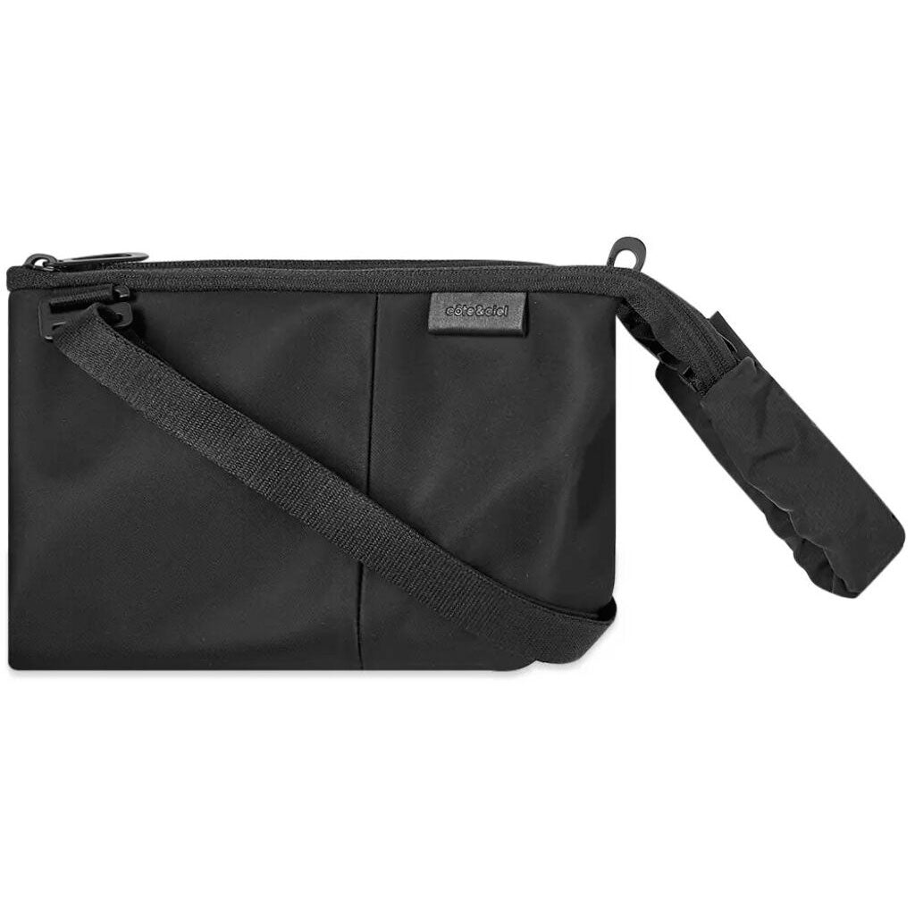 Cote & Ciel Kivu Small Sleek Crossbody Bag | Black – Sportique