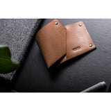 Kiko Leather Unstitched Leather Billfold Wallet