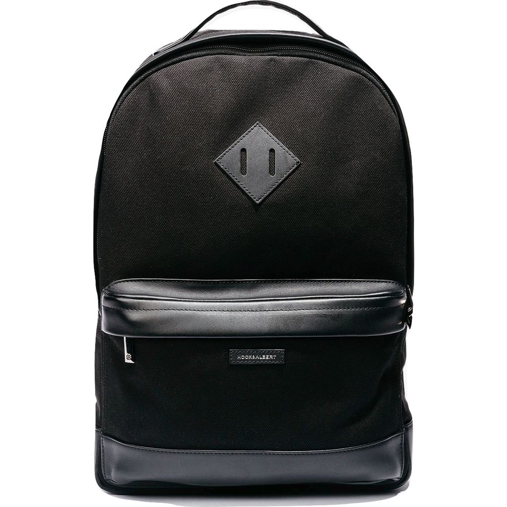 Hook & Albert Backpack | Black Leather