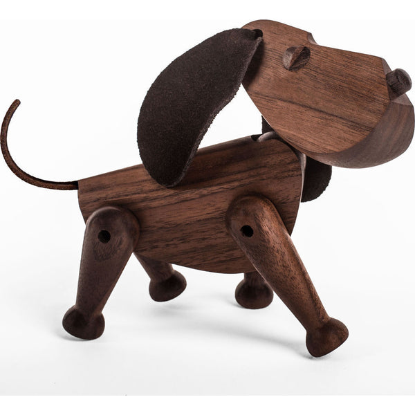 Architectmade Bobby Wooden Dog | Walnut Wood 341