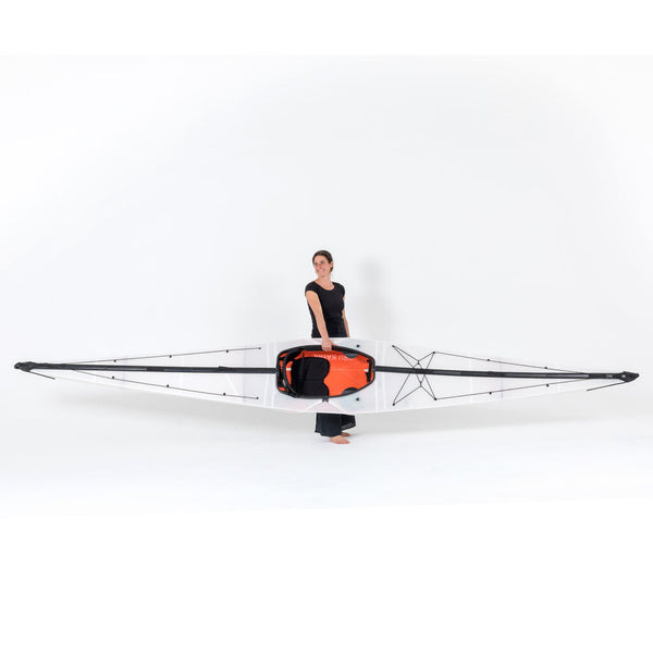 Oru Coast XT Folding Kayak | Orange/White