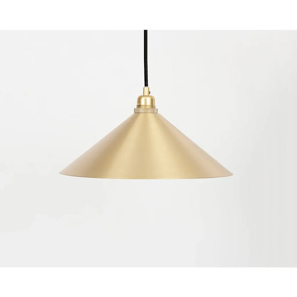 FRAMA Cone Shade | Brass Medium (36 cm) incl. Pendant