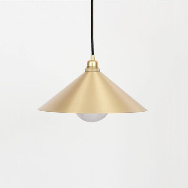 FRAMA Cone Shade | Brass Medium (36 cm) incl. Pendant