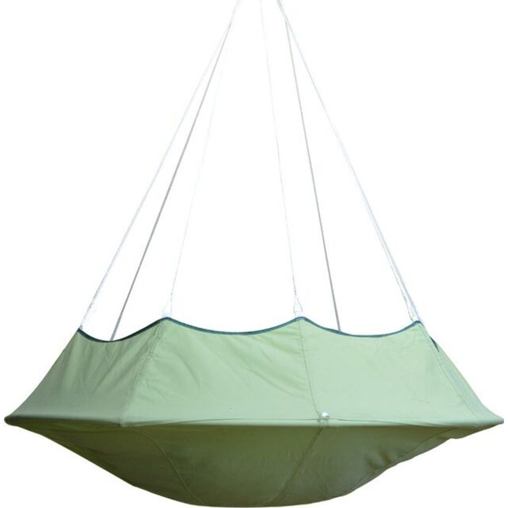 Cacoon Lullio Double Hanging Hammock Leaf Green LLG2 Sportique