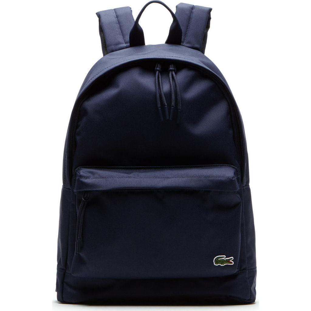 Lacoste Neocroc Canvas Backpack in Navy Blue – Sportique