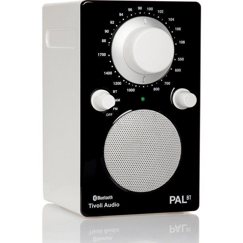 Tivoli Audio PAL BT Bluetooth Speaker Radio | Black/White