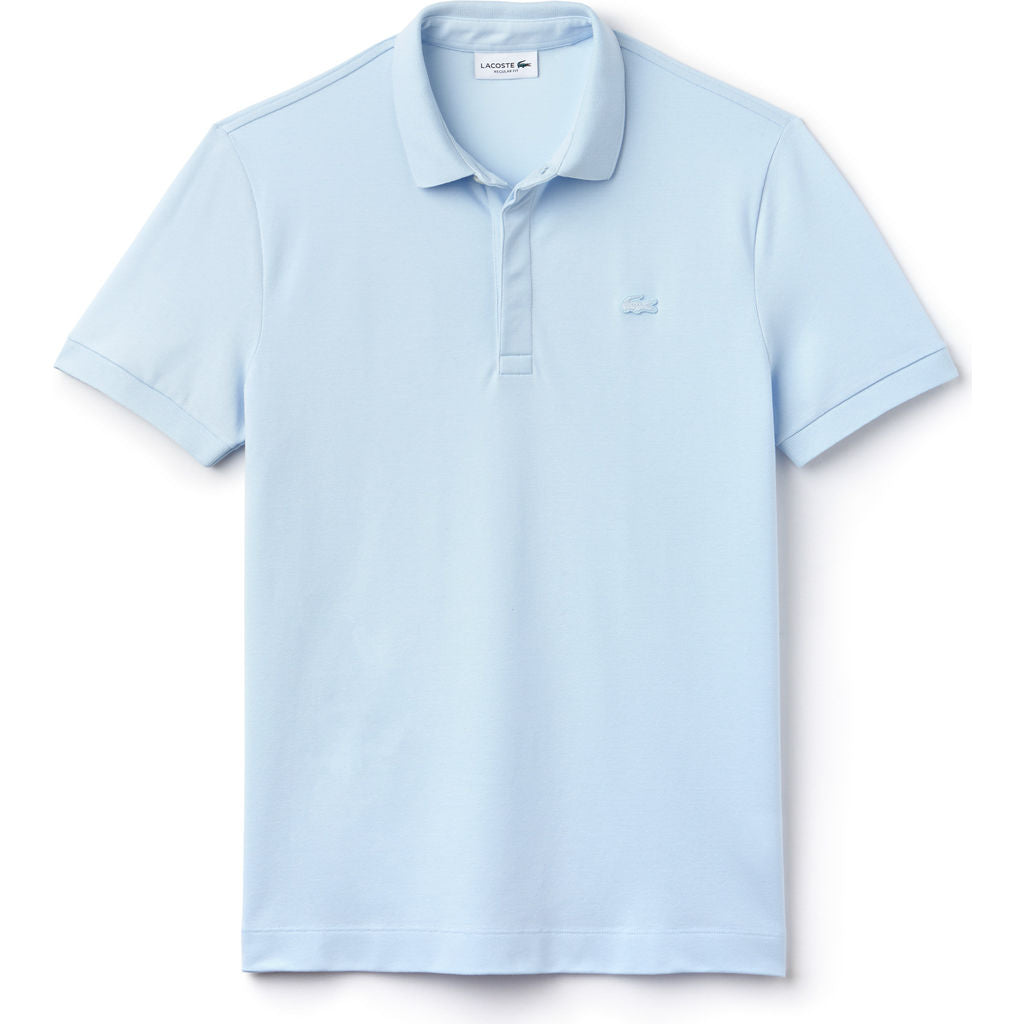 Lacoste Men's Regular Fit Premium Cotton Shirt in Light Blue