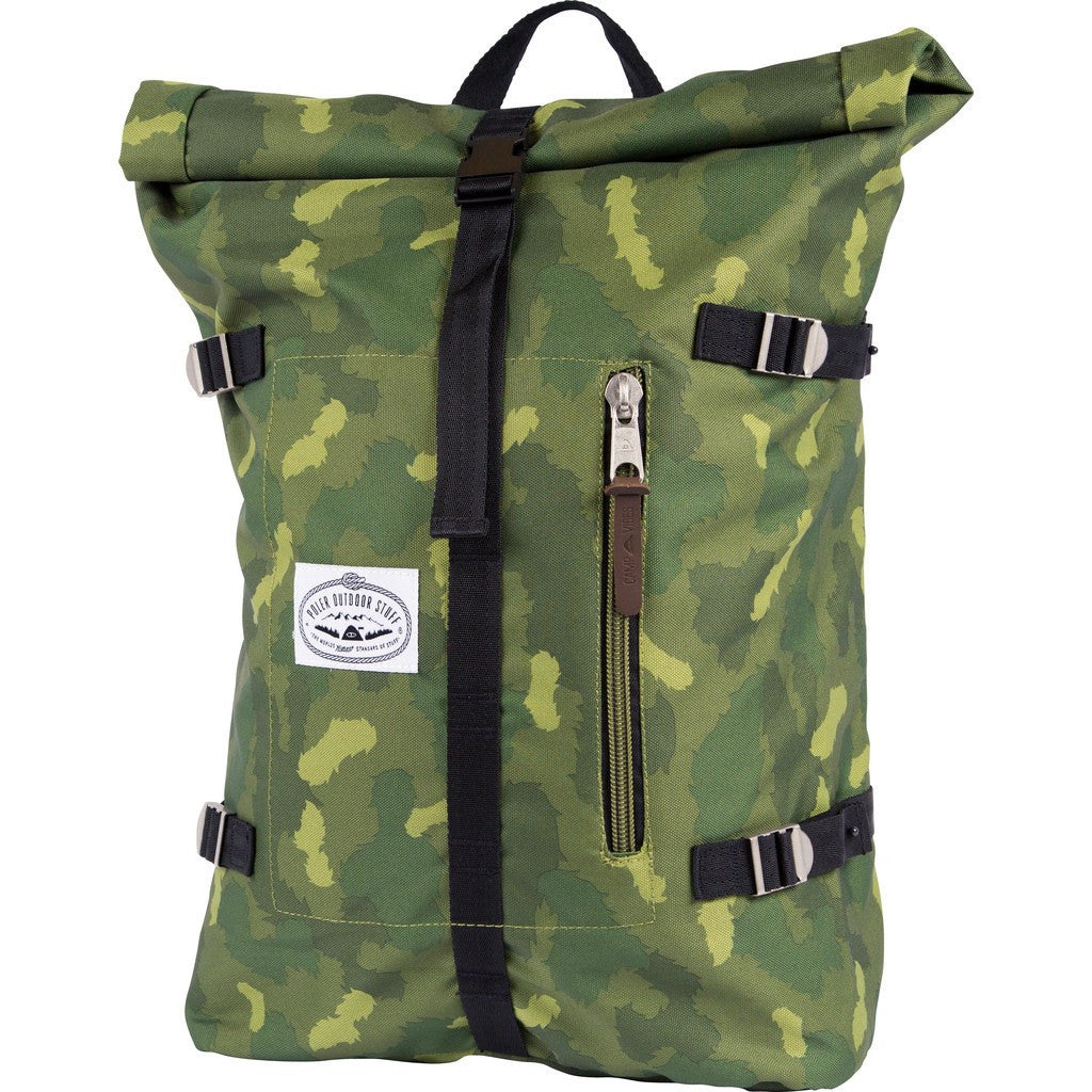Poler Retro Rolltop Backpack Green Camo 532021-GCO-OS – Sportique