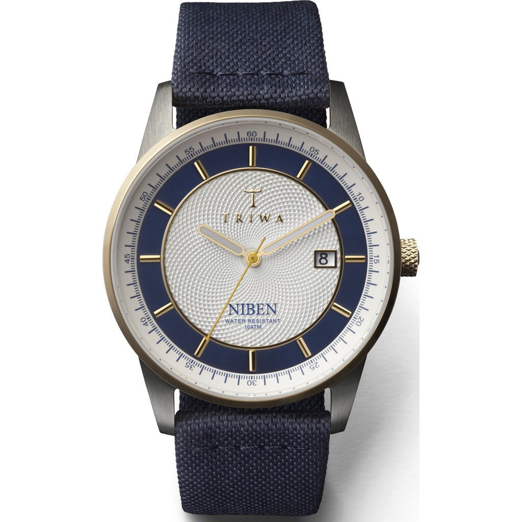 Triwa Duke Niben Watch | Navy Canvas Classic