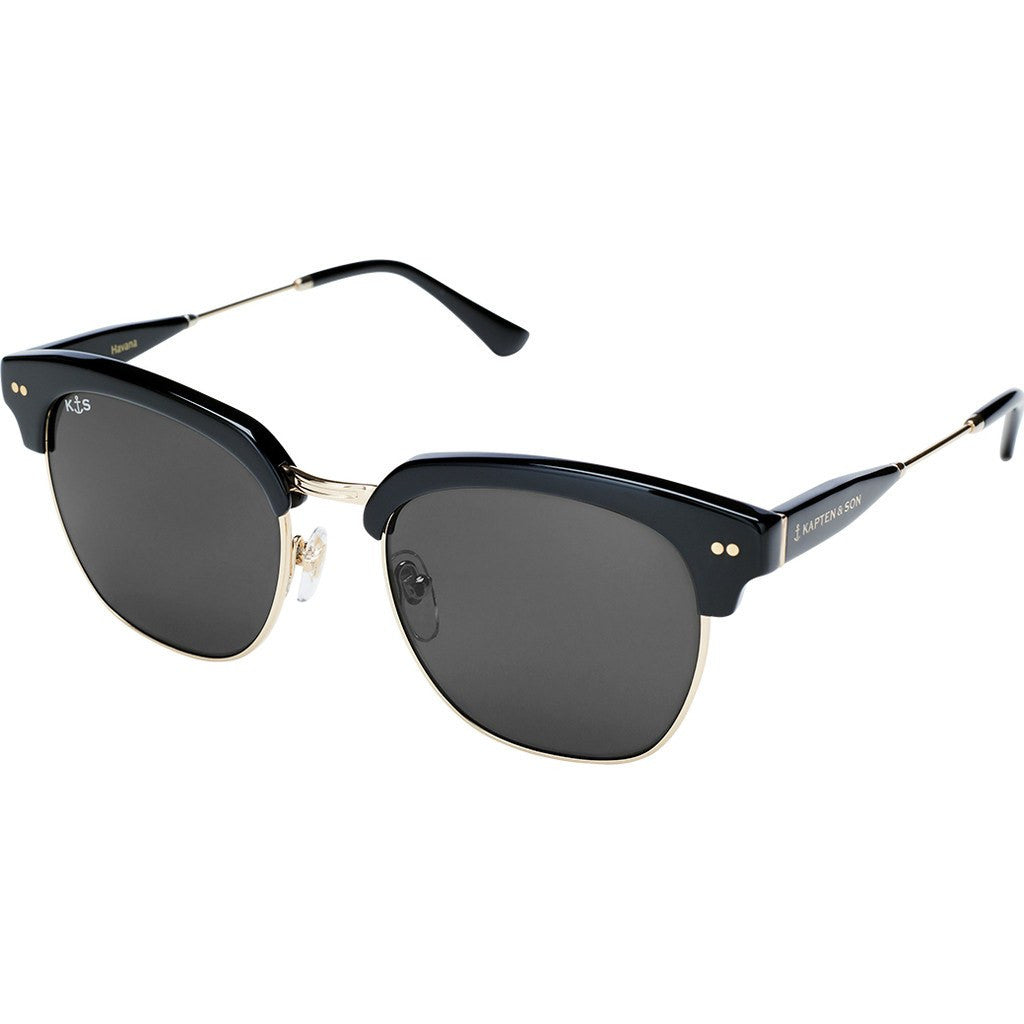 Kapten & Son Havana Black Sunglasses | Black