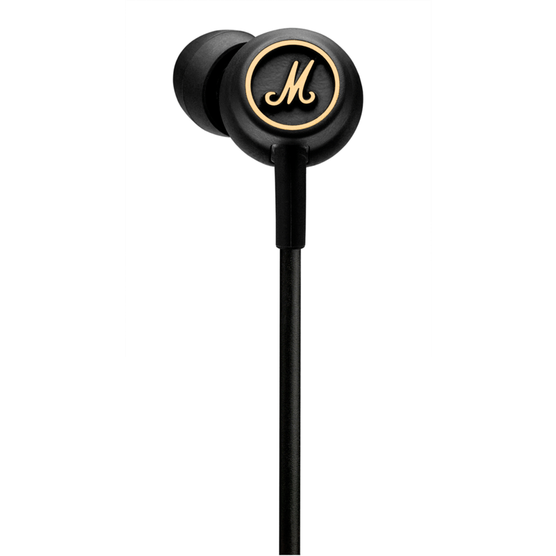 Mode Marshall Headphones Black/Gold Sportique EQ – In-Ear