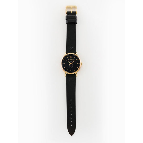 Throne Tune 1.0 Watch | Black/Black Stitching