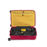 Crash Baggage | Icon Tone on Tone Suitcase | Ruby Red