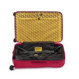 Crash Baggage | Icon Tone on Tone Suitcase | Ruby Red