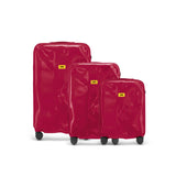 Crash Baggage | Icon Tone on Tone Suitcase | Ruby Red