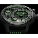 The Electricianz The Crypto Edition | 45mm | Black Natural Rubber | Black and Green Dial