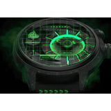 The Electricianz The Crypto Edition | 45mm | Black Natural Rubber | Black and Green Dial