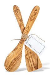 Sardel Olive Wood Utensil Set | Made in Puglia, Italy