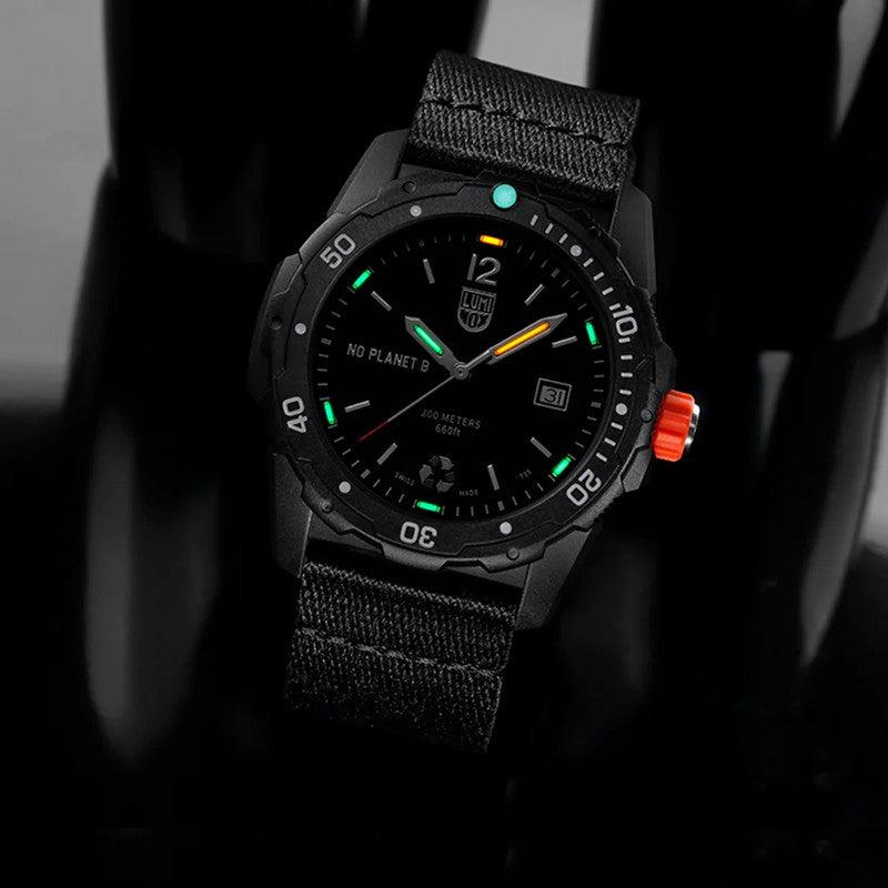 Luminox Time date 42MM watch | Bear Grylls Survival ECO ‘NO PLANET B’