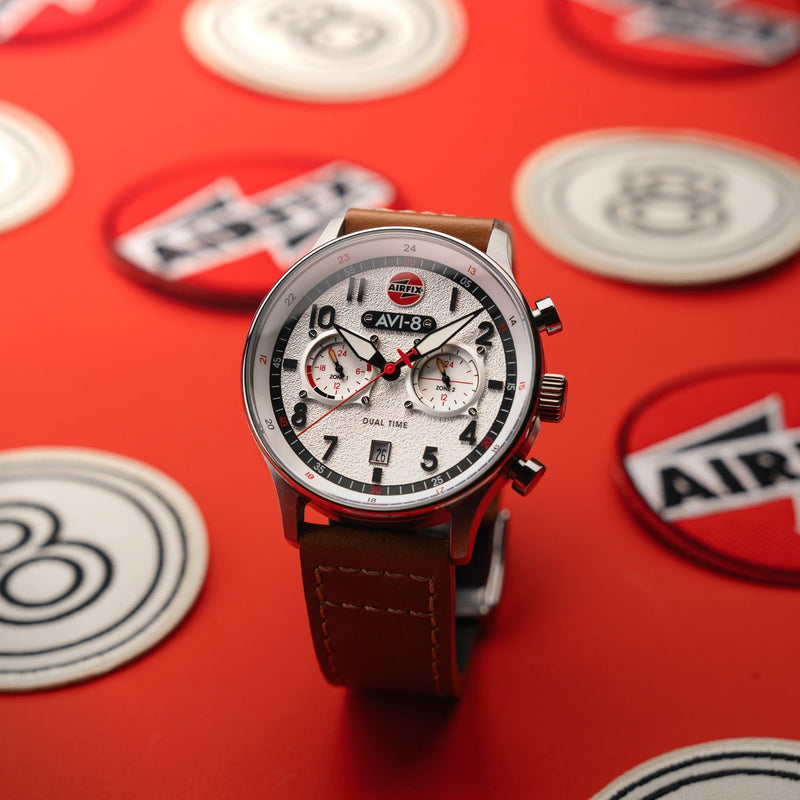 AVI-8 | HAWKER HURRICANE | Classic Chronograph Watch | 43.5mm