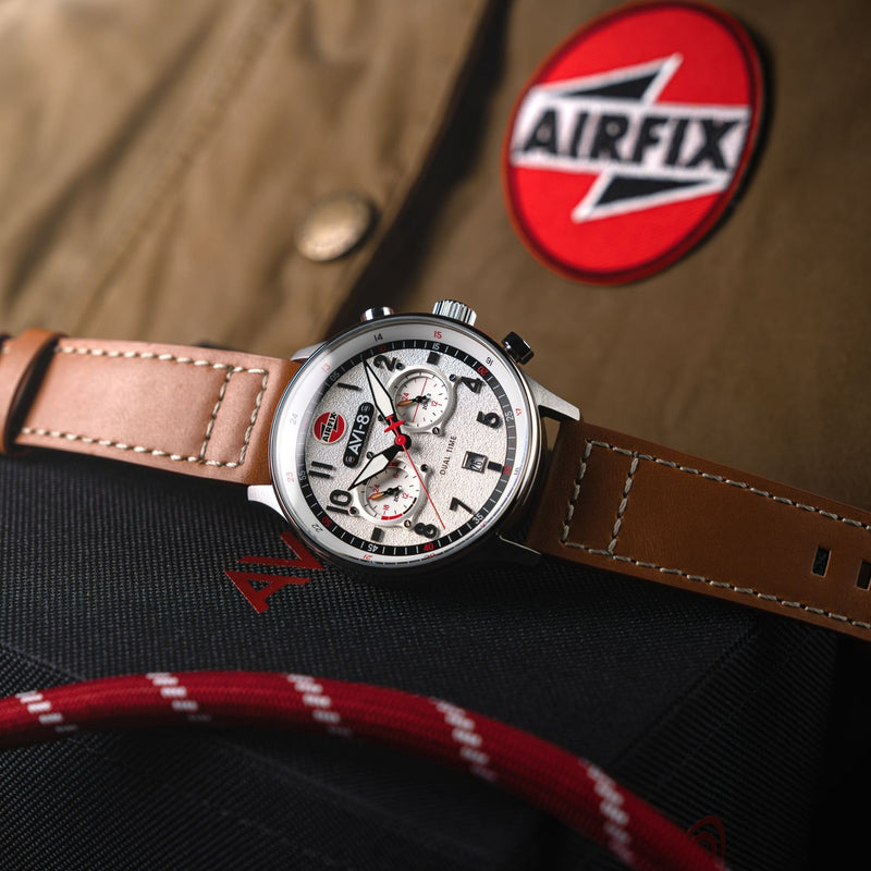 AVI-8 | HAWKER HURRICANE | Classic Chronograph Watch | 43.5mm