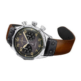 Junghans Pilot Chronoscope Watch Leather strap