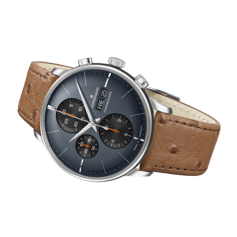 Junghans Meister Chronoscope Watch | Brown | 27/4224.02