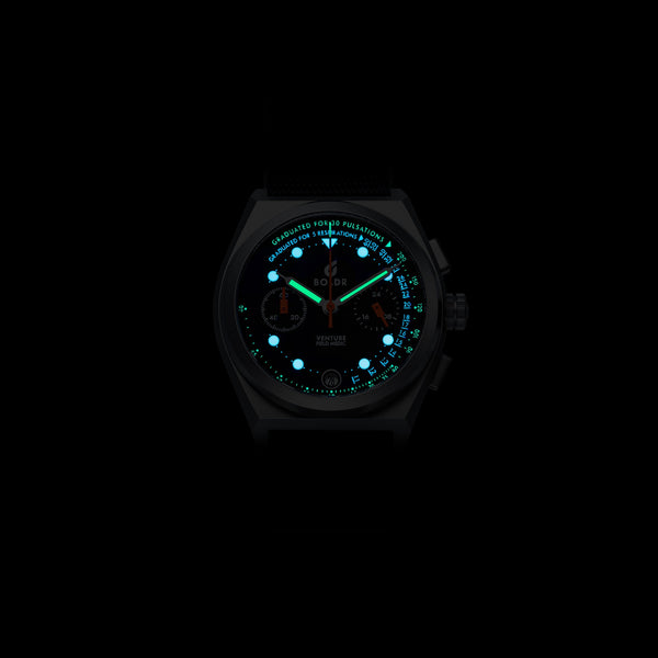 BOLDR Field Medic I Stealth Watch | 38mm Titanium Case