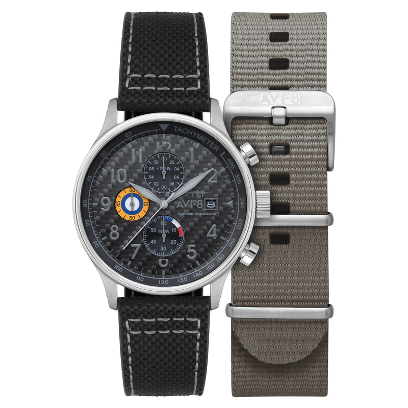 AVI-8 | HAWKER HURRICANE | Classic Chronograph Watch | 43.5mm