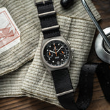 BOLDR Field Medic I Stealth Watch | 38mm Titanium Case