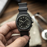 BOLDR Field Medic Stealth Watch | 38mm Titanium Case