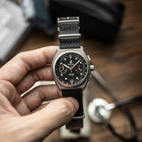 BOLDR Field Medic I Stealth Watch | 38mm Titanium Case