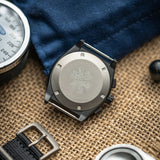 BOLDR Field Medic Stealth Watch | 38mm Titanium Case