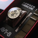 AVI-8 | HAWKER HURRICANE | Classic Chronograph Watch | 43.5mm