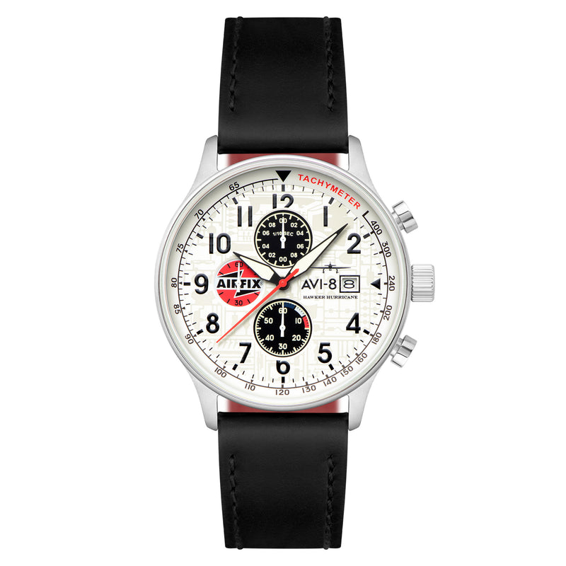 AVI-8 | HAWKER HURRICANE | Classic Chronograph Watch | 43.5mm