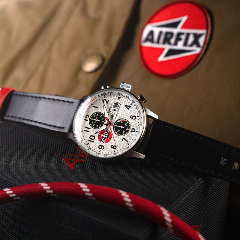 AVI-8 | HAWKER HURRICANE | Classic Chronograph Watch | 43.5mm