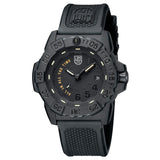 Luminox 20ATM Watch | BLACK DIAL WITH BLACK PRINT & WORDING "ALL IN ALL THE TIME"