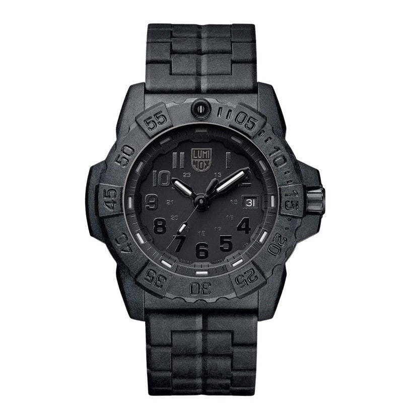 Luminox Navy SEAL Watch | BLACK PC BRACELET