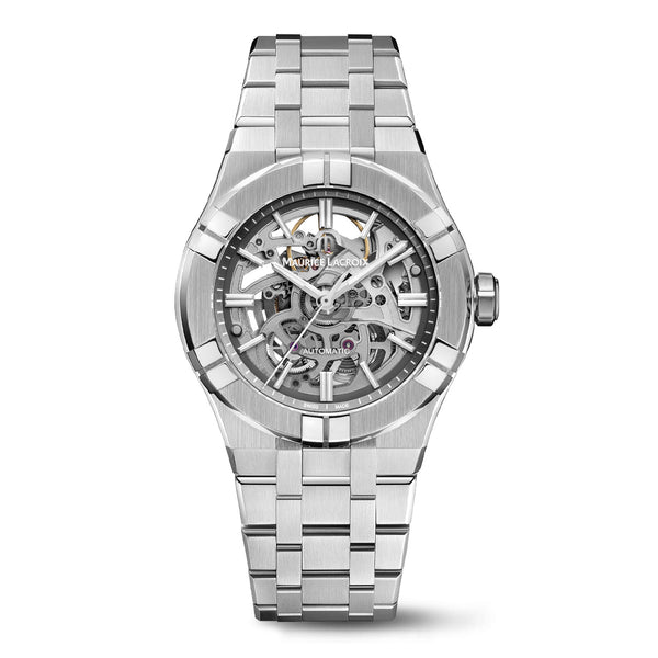 Maurice Lacroix Aikon Automatic Skeleton Watch | 39mm | Silver