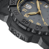 Luminox NAVY SEAL 3500 SERIES Watch | 45MM GOLD BLACK NBR STRAP