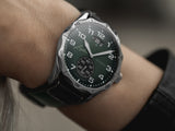 Junghans Pilot Automatic Watch | Green | 27/4495.00