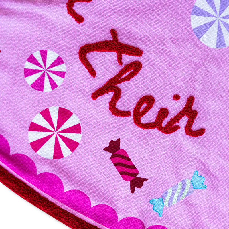 Furbish Embroidered Tree Skirt