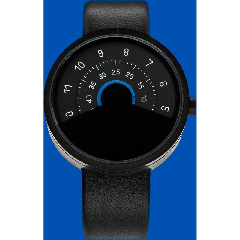 Anicorn Series 000 Watch | Sapphire Glass, Genuine Leather Strap | Blue